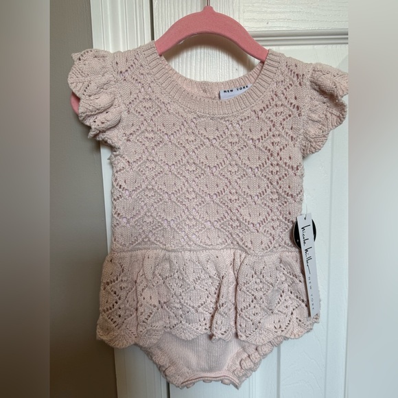 Nicole Miller New York Other - Chic Pink Knit Kids Sweater